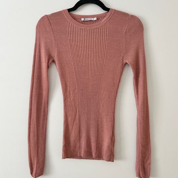 T Alexander Wang Ribbed Core Top - Picture 2 of 4